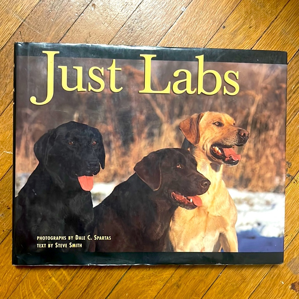 1995 Just Labs vintage hardcover book